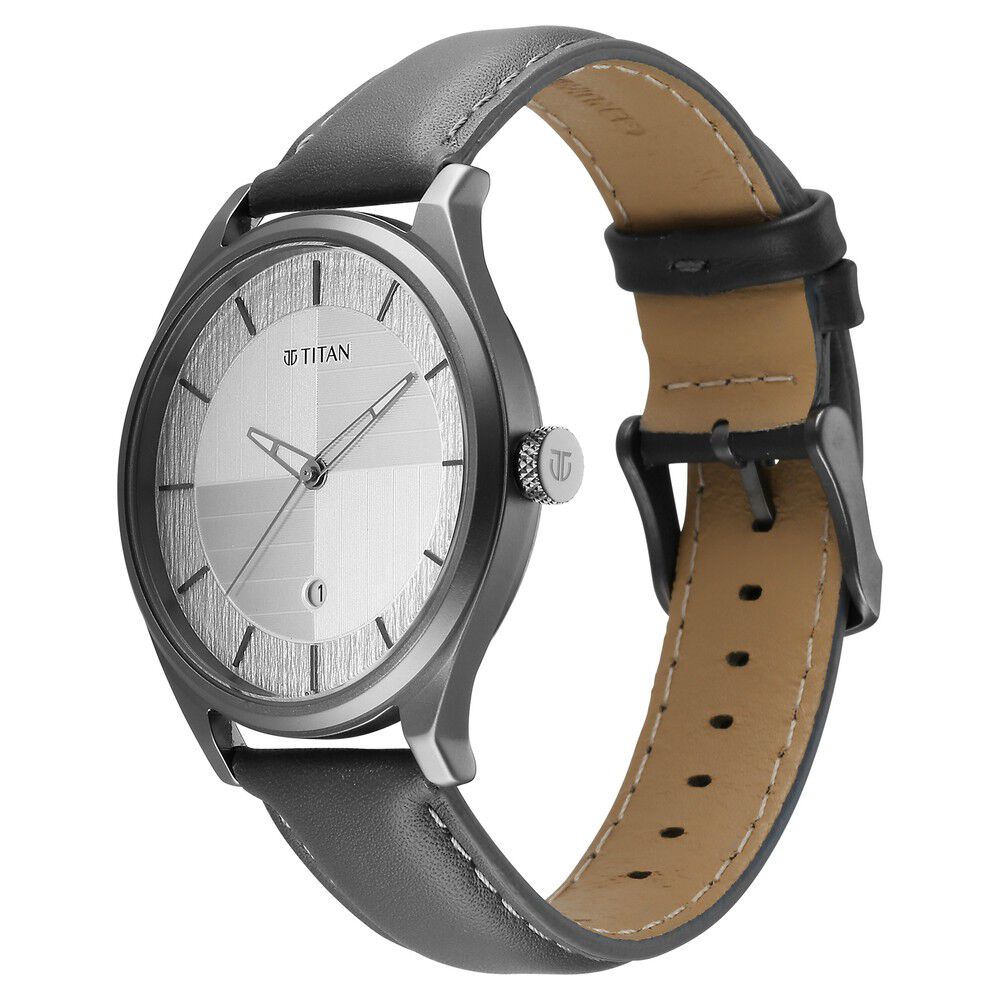 Titan neo analog silver dial hot sale