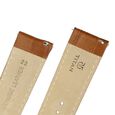 22 mm Tan Genuine Leather Strap for Men - image number 4