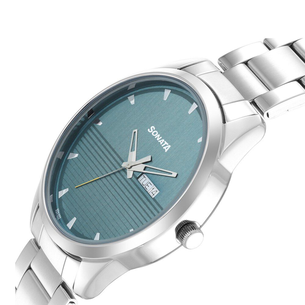 Sonata steel watch price store