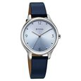 Titan Neo Quartz Analog Blue Dial Blue Leather Strap Watch For Women - image number 1