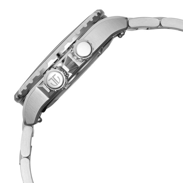 Titan Zero Hour Diver's 200m Analog with Blue Dial Silver Stainless Steel Strap Watch for Men - image number 3