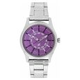 Fastrack Warpaint Quartz Analog Silver Dial Leather Strap Watch for Girls