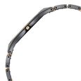 Titan Edge Ceramic Quartz in Midnight Gold with Diamonds and Black Dial Watch for Men - image number 4