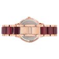 Anne Klein Quartz Analog Maroon Dial Plastic Strap Watch for Women - image number 2