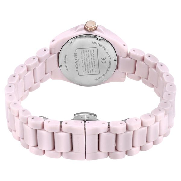 Coach Quartz Analog White Dial Watch for Women - image number 4