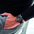 Cerruti 1881 Black Dial Silicone Strap Watch for Men - image number 6