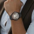 Titan Automatic Black Dial Stainless Steel Strap Watch for Men - image number 6