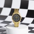 Sonata Poze Quartz Analog Blue Dial Rose Gold Colour Stainless Steel Strap Watch For Men