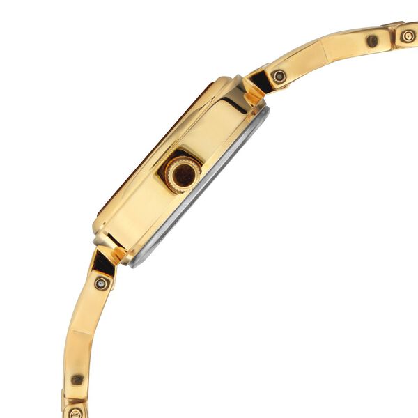 Titan Quartz Analog with Day and Date Champagne Dial Metal Strap Watch for Women - image number 3