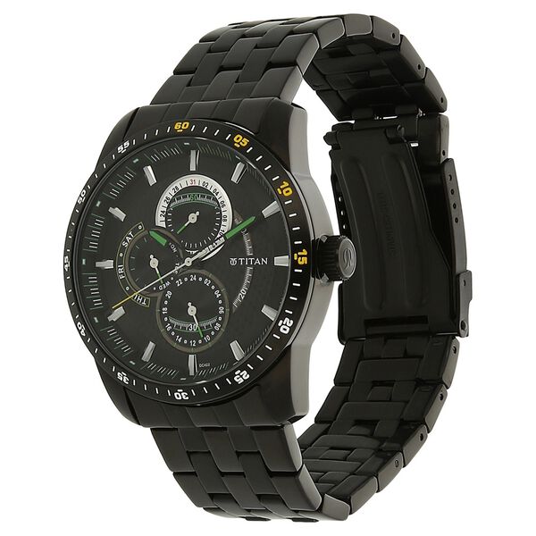 Titan Quartz Dial Metal Strap Watch for Men - image number 1