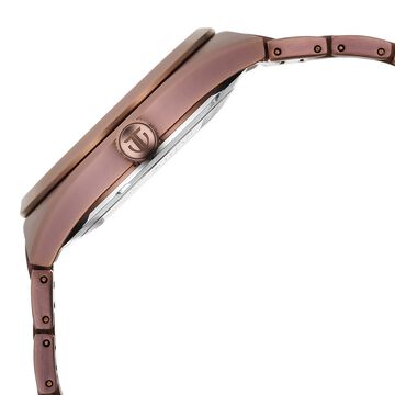Titan Nexus Skeletal Automatic Analog with Brown Dial Brown Stainless Steel Strap Watch for Men