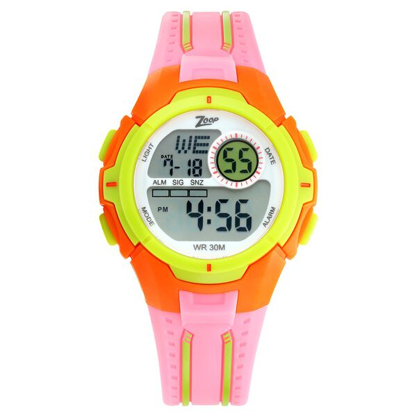 Zoop By Titan Digital Dial PU Strap Watch for Kids - image number 0