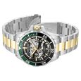 Kenneth Cole Automatic Black Dial With Two Toned Stainless Steel Strap Watch For Men - image number 2