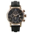 Titan Chronograph White Dial Chrono Quartz Leather Strap watch for Men