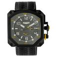 Titan Squadron Black Dial Quartz Multifunction Plastic Strap watch for Men