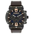 Police Quartz Analog Blue Dial Leather Strap Watch for Men - image number 0