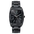 Sonata Ascent Blue Tonneau Watch with Metal Bracelet