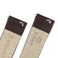 14 mm Brown Genuine Leather Strap for Women - image number 4