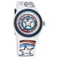Zoop Marvel Spiderman Analog Watch with Grey Dial & Blue Strap for Boys Kids, from House of Titan