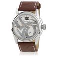 Fastrack Quartz Analog Grey Dial Leather Strap Watch for Guys