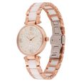 Titan Ceramics White Dial Analog Stainless Steel and Ceramic Strap watch for Women - image number 2