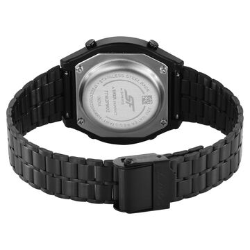 SF CirQle Digital Dial Stainless Steel Strap Watch For Men