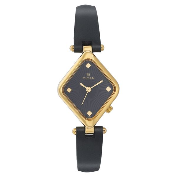 Titan Quartz Analog Black Dial Watch for Women - image number 0