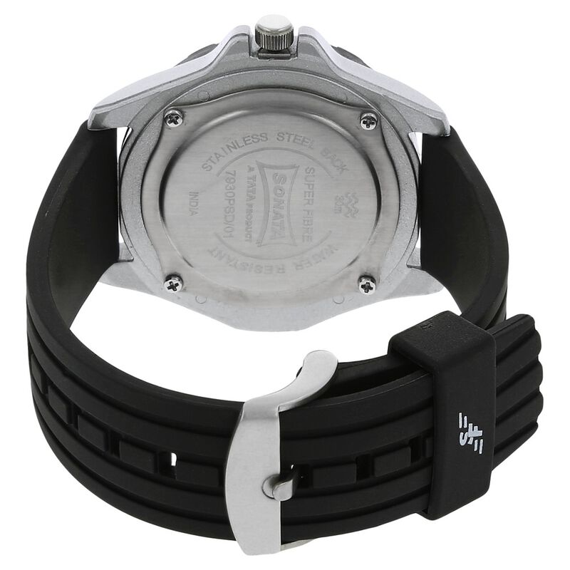 SF Quartz Analog White Dial Watch for Men - image number 3
