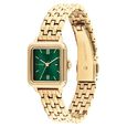 Tommy Hilfiger Quartz Analog Green Dial Golden Stainless Steel Strap Watch For Women - image number 1