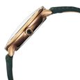 Titan Stellar Analog with Sun Moon Phase and Green Dial Green Leather Strap Watch for Men - image number 5
