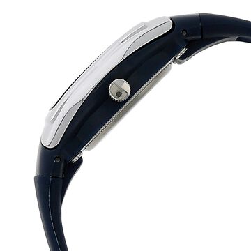 SF Quartz Analog Blue Dial Plastic Strap Watch for Women