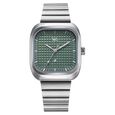 Fastrack Vyb Maverick Quartz Analog Green Dial Metal Strap Watch For Guys - image number 1