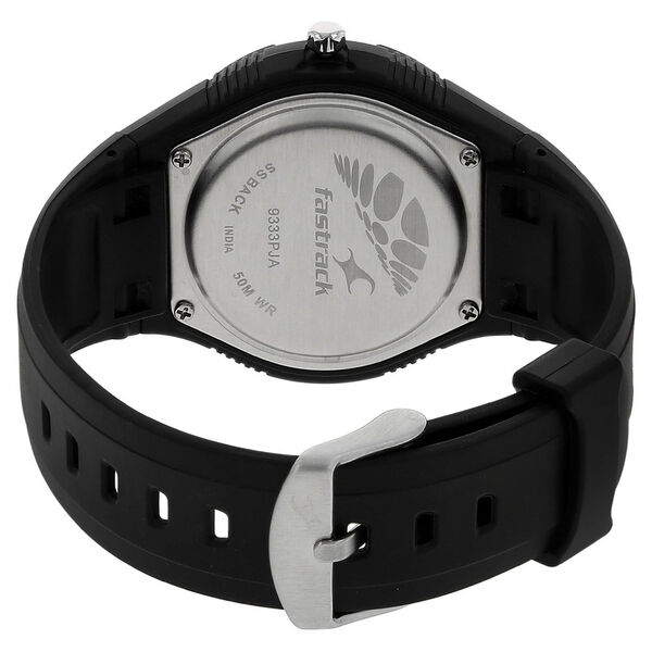 Fastrack Quartz Analog Silver Dial Plastic Strap Watch for Guys - image number 3