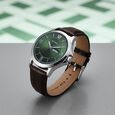 Titan Neo Arabic Analog with Day Date Beige Dial Silver Stainless Steel Strap Watch for Men