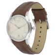 Xylys Swiss Analog with Date Brown Leather Strap and Silver Dial Watch For Men - image number 1