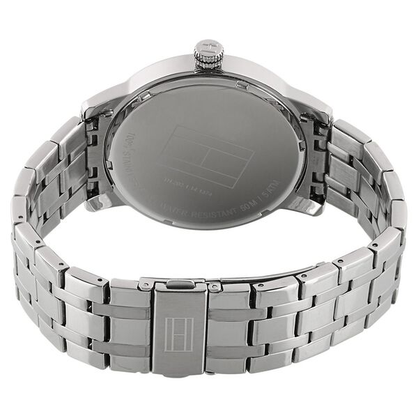 Tommy Hilfiger Quartz Analog with Date White Dial Stainless Steel Strap Watch for Men - image number 3