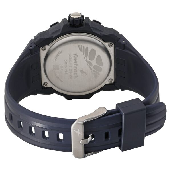 Fastrack Trendies Quartz Analog Bicolour Dial PU Strap Watch for Guys - image number 4