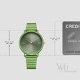 Fastrack Vyb Bliss Quartz Analog Green Dial Metal Strap Watch For Girls - image number 3