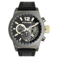 Police Quartz Chronograph Black Dial Leather Strap Watch for Men - image number 0