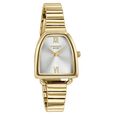 Poze By Sonata Quartz Analog Silver Dial Gold Metal Strap Watch For Women - image number 2
