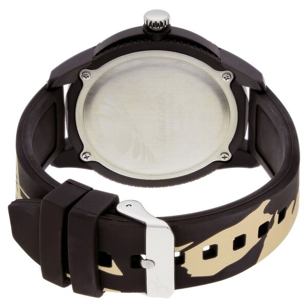 Fastrack All Nighters Quartz Analog Silver Dial Plastic Strap Unisex Watch - image number 3