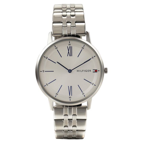 Tommy Hilfiger Quartz Analog White Dial Stainless Steel Strap Watch for Men - image number 0