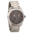 Fastrack Quartz Analog with Day and Date Blue Dial Leather Strap Watch for Guys