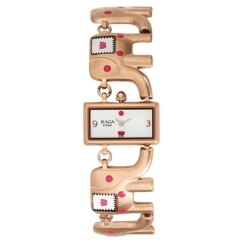 Titan Raga X Masaba Mother of Pearl Dial Women Watch With Metal Strap