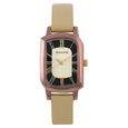 Sonata Quartz Analog Pink Dial Leather Strap Watch for Women