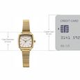 Titan Raga Showstopper Quartz Analog Champagne Dial Metal Strap Watch For Women - image number 5