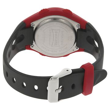 SF Digital Grey Dial Plastic Strap Unisex Watch