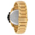Tommy Hilfiger Quartz Multifunction Black Dial Golden Stainless Steel Strap Watch For Men - image number 2