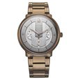 Titan Quartet Grey Dial Quartz Multifunction Stainless Steel Strap watch for Men - image number 1
