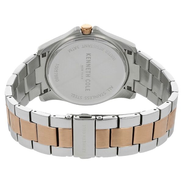 Kenneth Cole Quartz Analog Grey Dial Stainless Steel Strap Watch for Men - image number 3